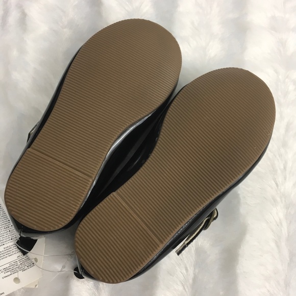 Baby Gap black patent cat Mary Janes dress shoes - Picture 3 of 7